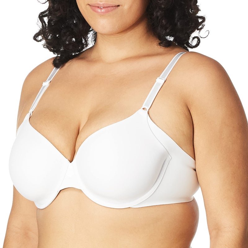 Olga Women's No Side Effects Underwire Contour Bra, White, 40DD - Image 2